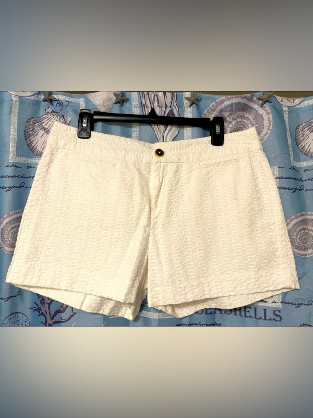 Banana Republic white shorts